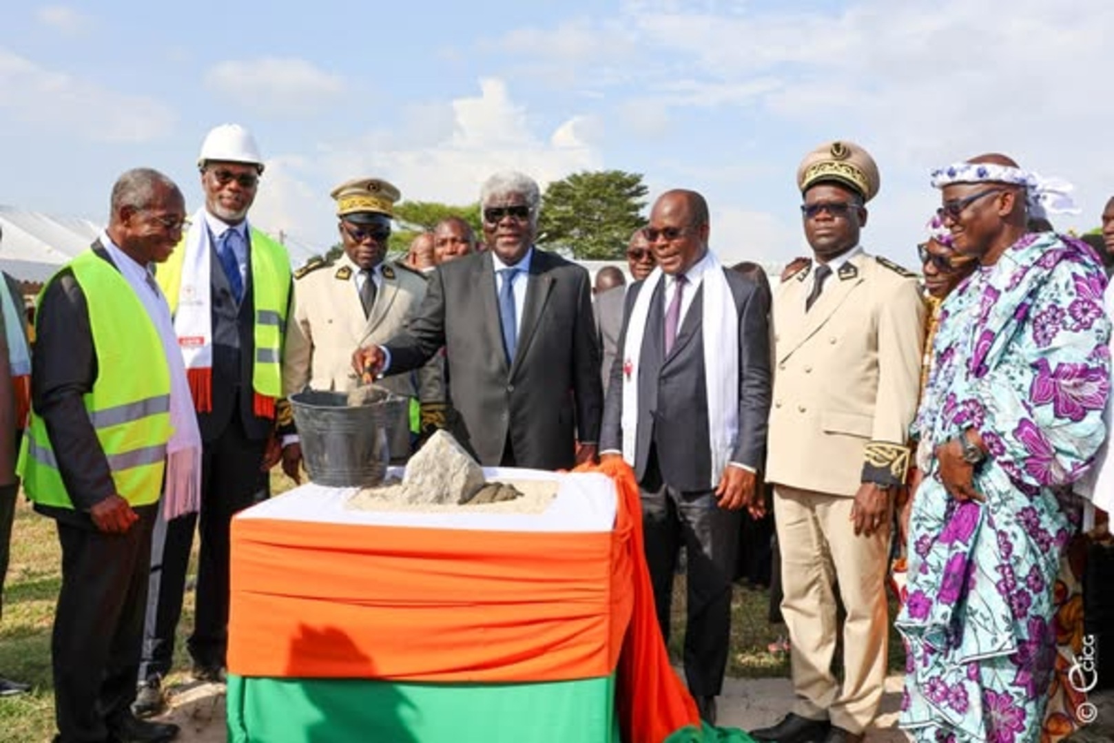 Prime Minister Beugré Mambé Launches Construction Works for the Songon Departmental Blood Transfusion Center